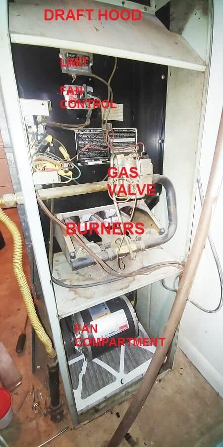 Why Does My Gas Furnace Leak Water In The Winter Home Heat Problems