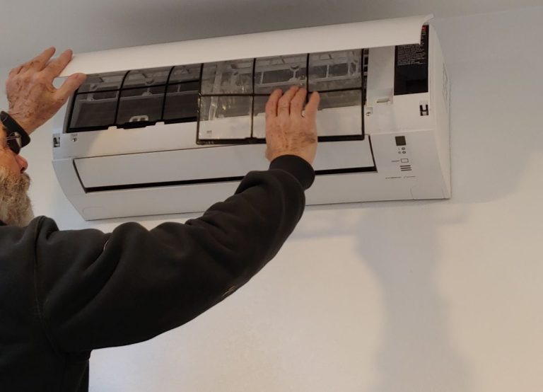 Better filter for a mini split heat pump