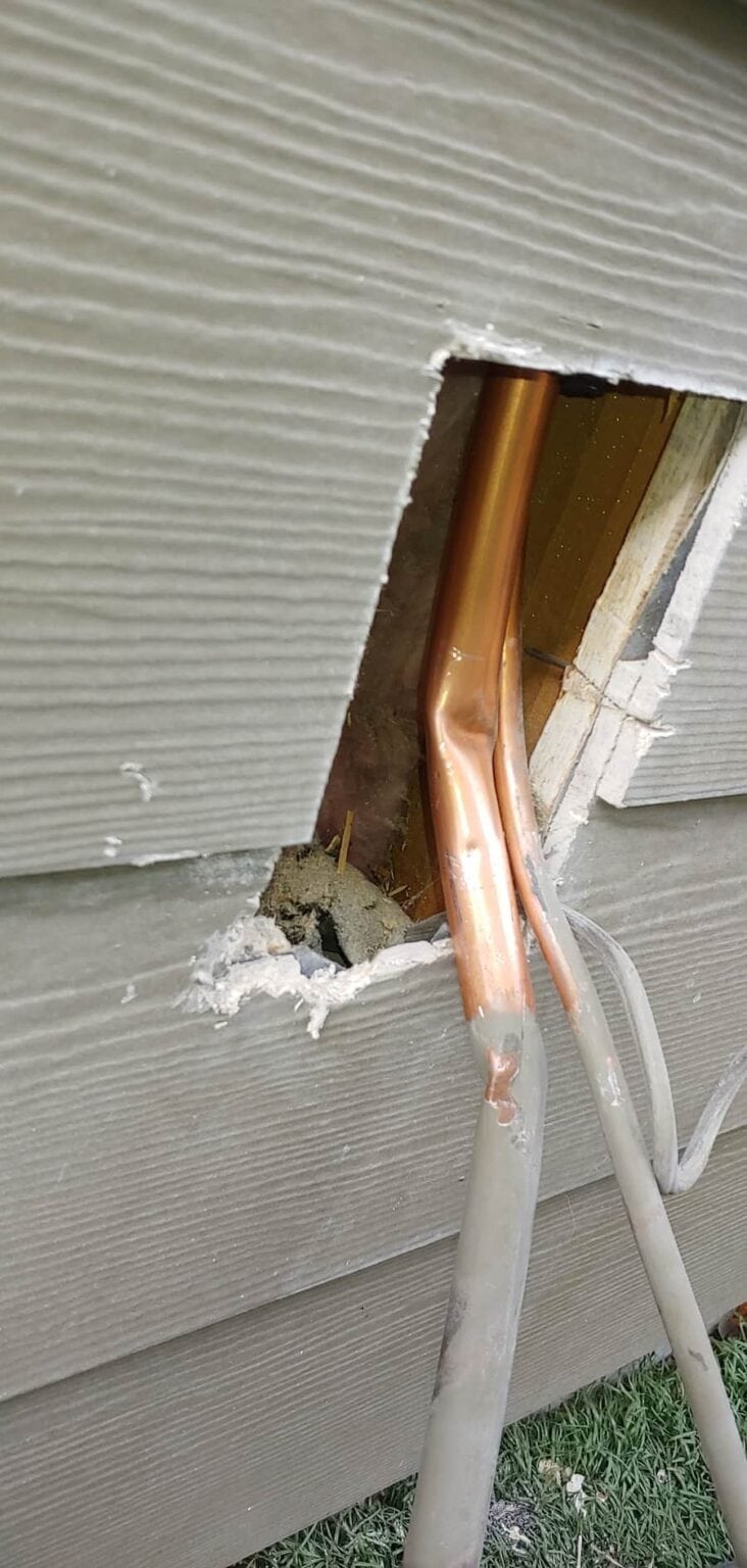 How To Fix A Kink In A Mini Split Line Set