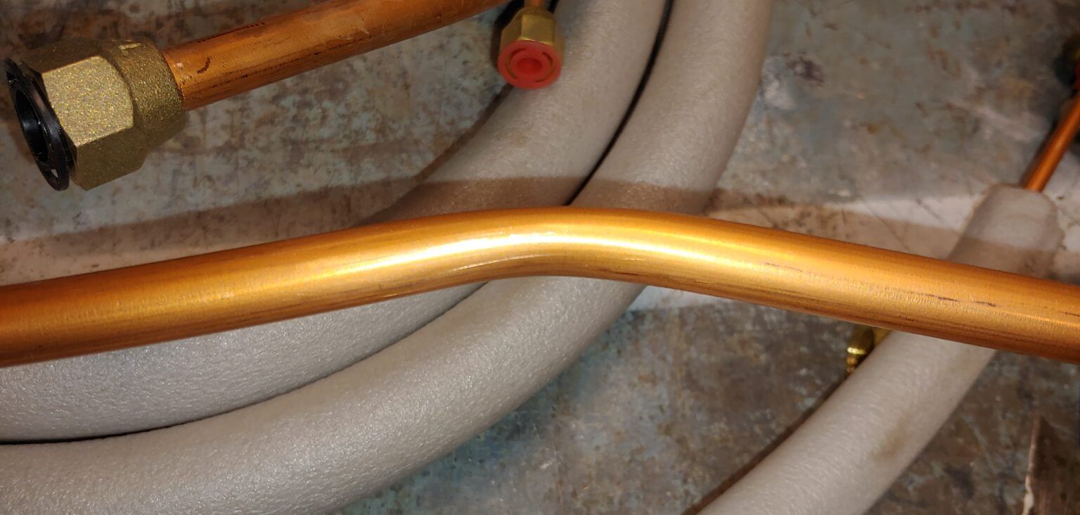 How To Fix A Kink In A Mini Split Line Set Home Heat Problems