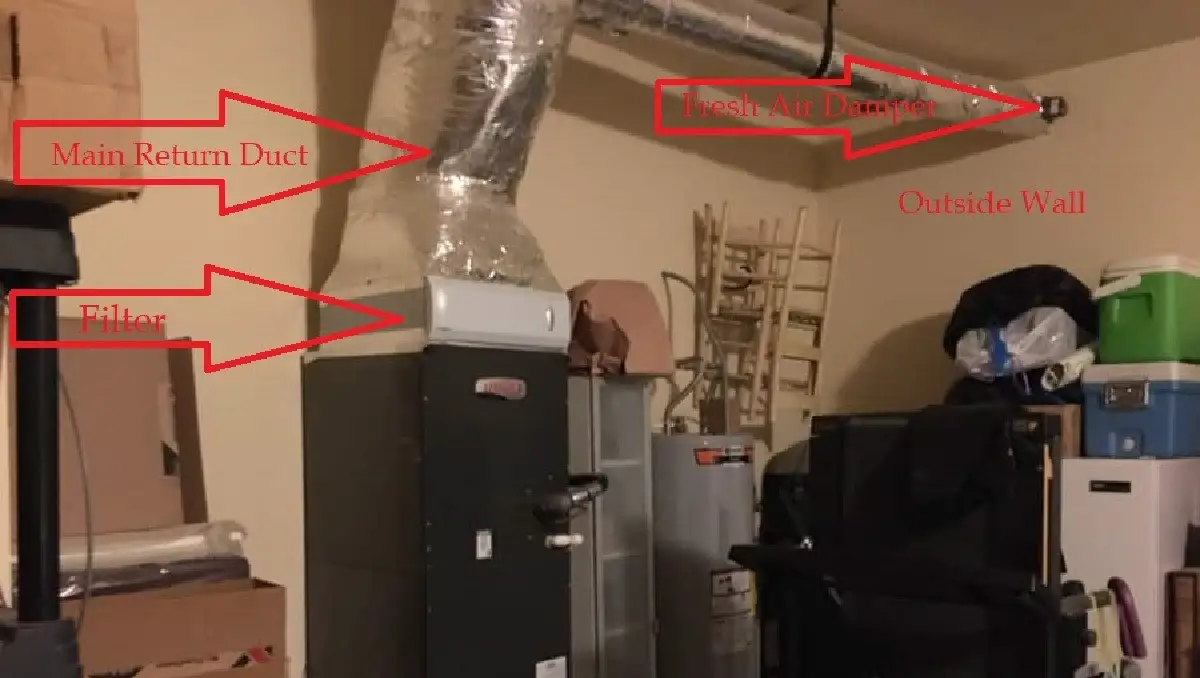 fresh air system for furnace